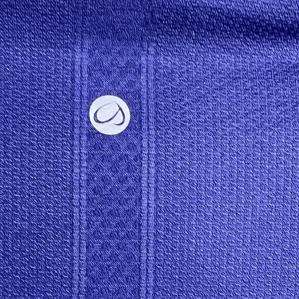 CRZ YOGA Womens L Blue Seamless Long Sleeve Athletic Yoga Top R211 - Picture 10 of 11